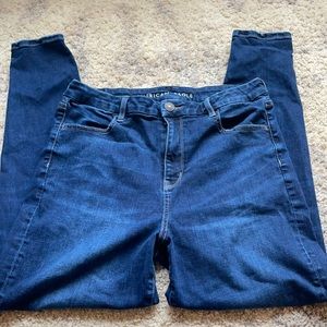 American eagle curvy jeggings